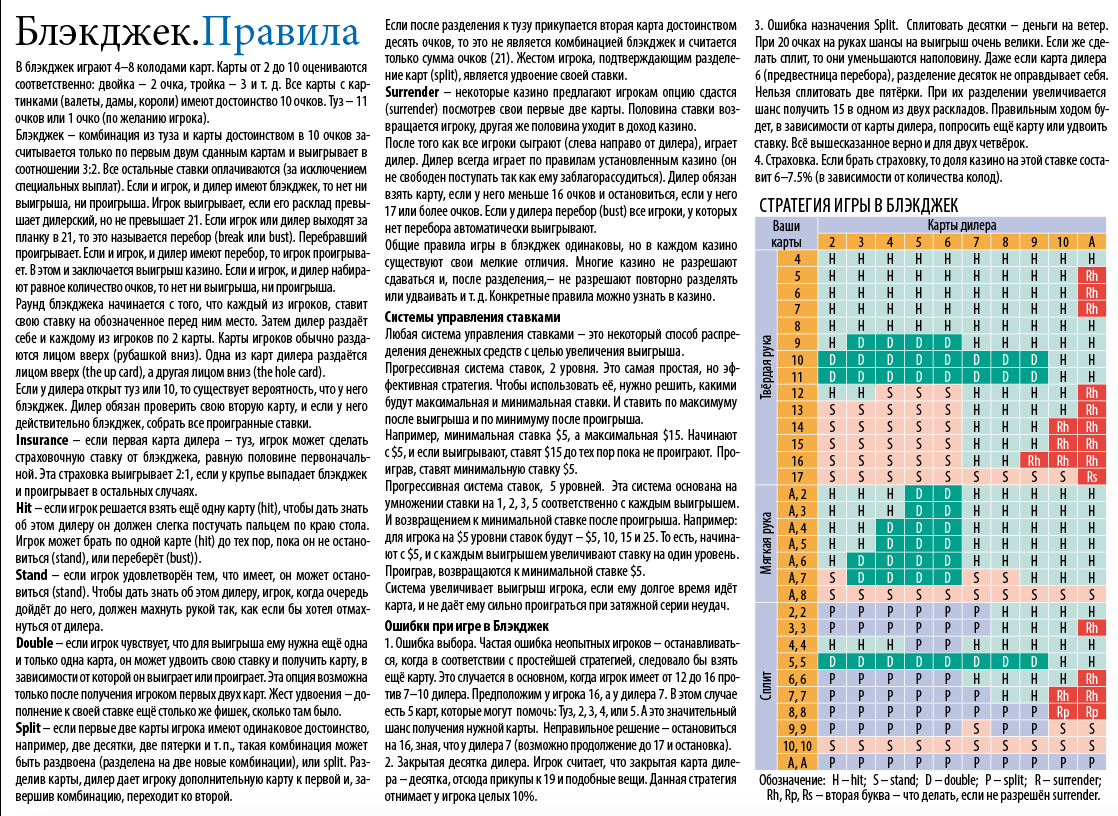 как выиграть в казино в блэкджек